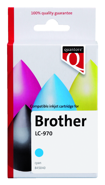K20338PR inkcartridge quantore bro lc-970 blauw