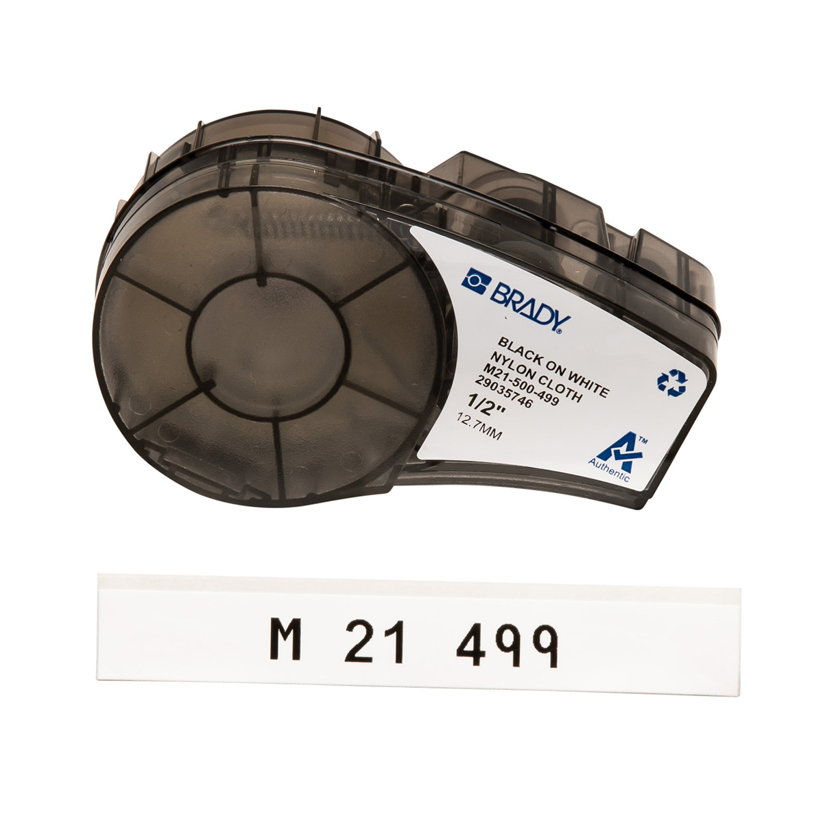 M211- en M210-labels van nylonweefsel voor kabellijnen en patchpanelen M211- en M210-labels van nylonweefsel voor kabellijnen en patchpanelen