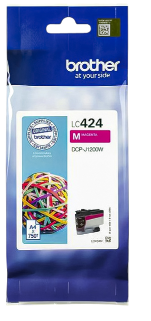 LC424M inkcartridge brother lc-424 rood