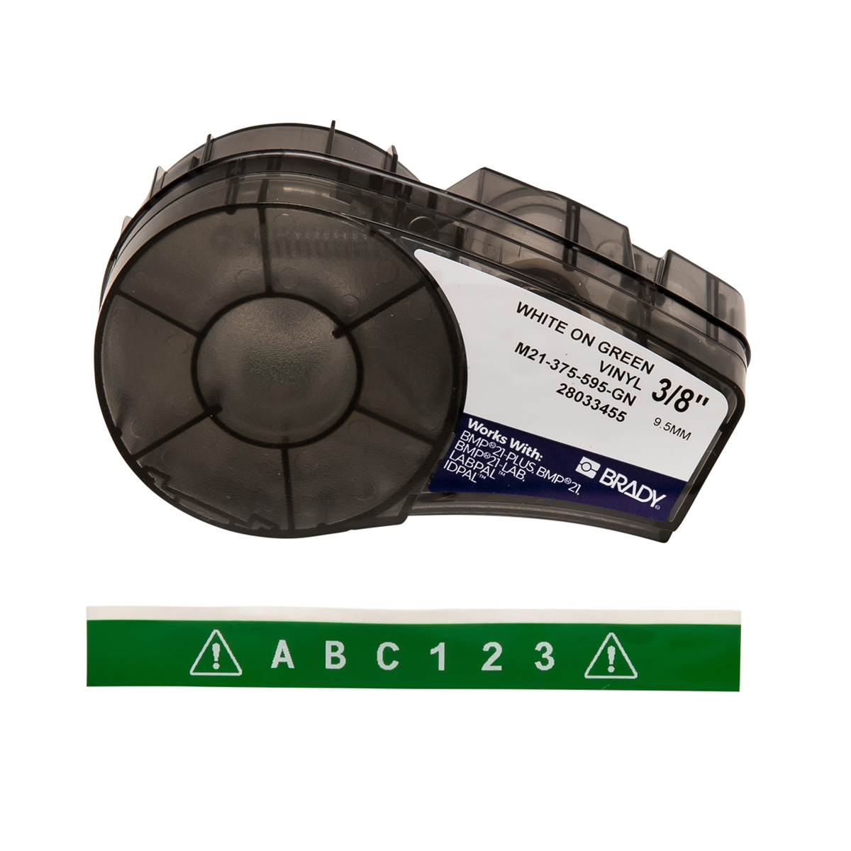 M211 en M210 vinyllabels voor binnen- en buitengebruik