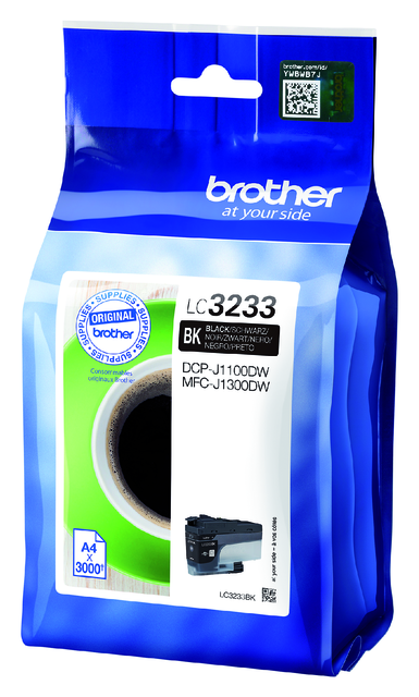 LC3233BK inkcartridge brother lc-3233 zwart
