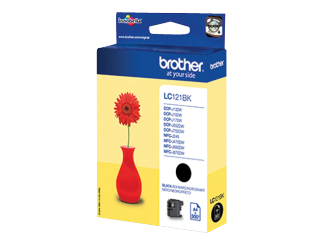 LC121BK inkcartridge brother lc-121 zwart