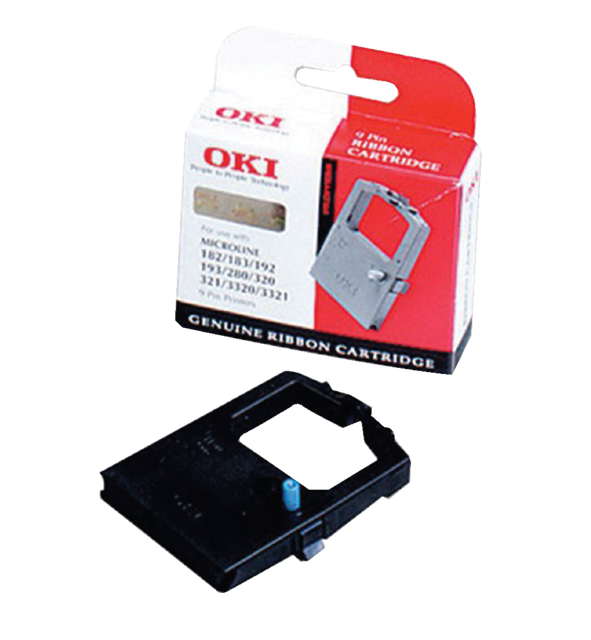 Lint Oki 09002303 voor ML182 zwart Lint Oki 09002303 voor ML182 zwart