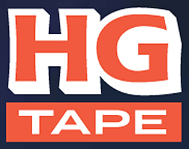 HGe-261v5 36mm zwart op witte tape gelamineerd high grade