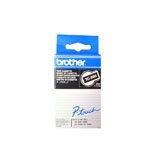 Brother TC-395 Tape, Wit op zwart, 9mm. Brother TC-395 Tape, Wit op zwart, 9mm.