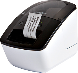 Brother QL-700 Labelprinter voor DK labels en tapes van 12 tot 62 mm - 300 dpi 
