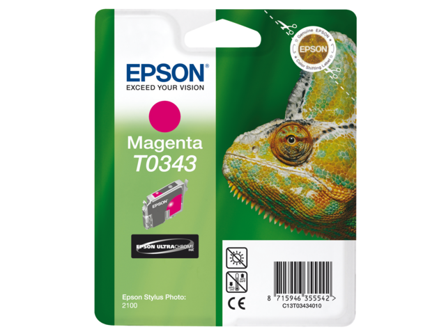 1354318 ink cartridge epson t034340 red