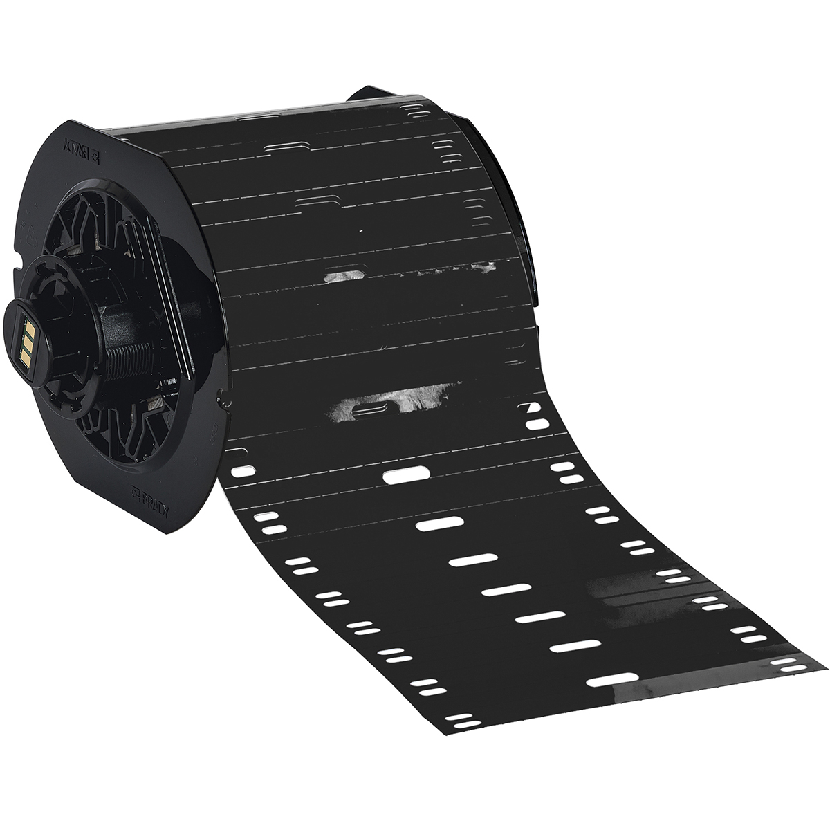 197551-B33-75x10-7598-BK Polyester kabeltag voor BBP33/i3300-printers, 75,00 mm (B) x 10,00 mm (H), Zwart 197551-B33-75x10-7598-BK Polyester kabeltag voor BBP33/i3300-printers, 75,00 mm (B) x 10,00 mm (H), Zwart