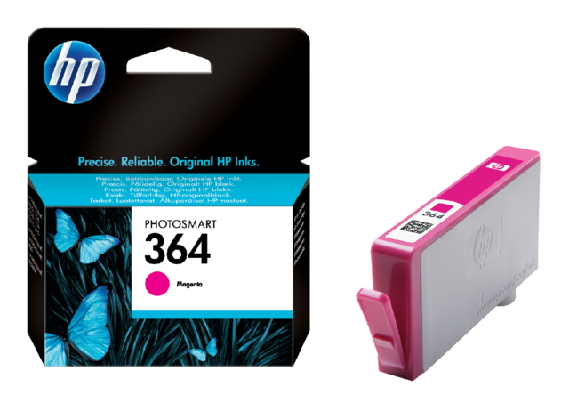 Inktcartridge HP CB319EE 364 rood Inktcartridge HP CB319EE 364 rood