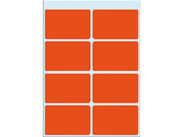 3692 etiket herma 3692 26x40mm rood 40stuks