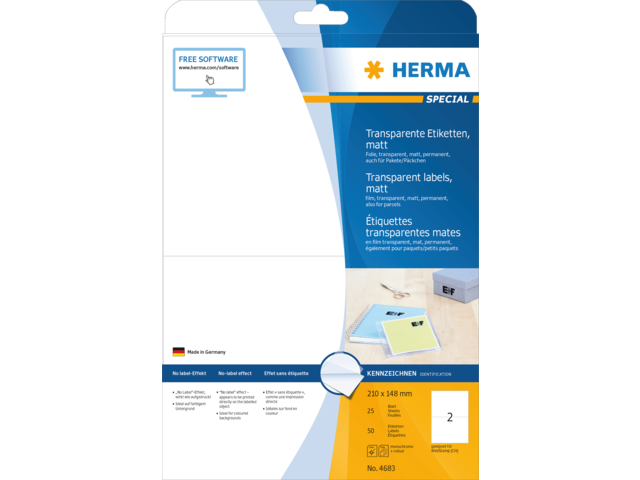4683 etiket herma 4683 210x148mm 50st