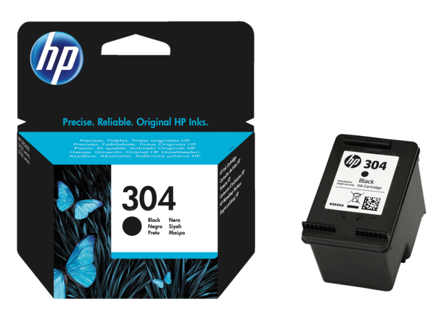 Inktcartridge HP 304 N9K06AE zwart