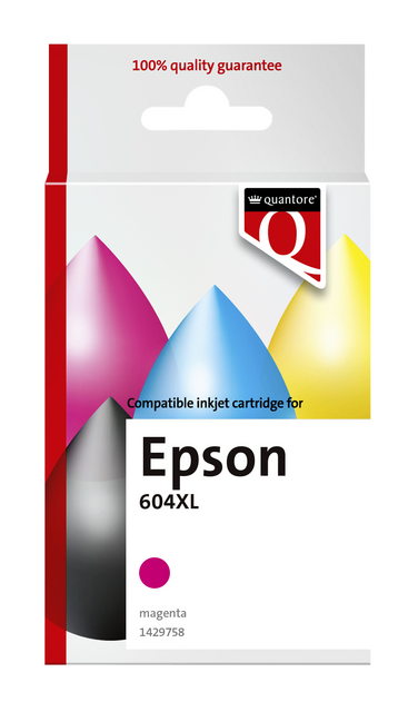 Ink cartridge Quantore alternative tbv Epson 604XL T10H34 red