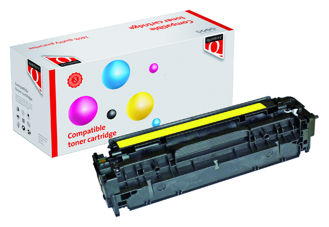K15135PR tonercartridge quantore hp cc532a 2.8k geel