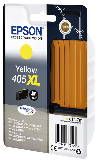4006928 inkcartridge epson 405xl geel