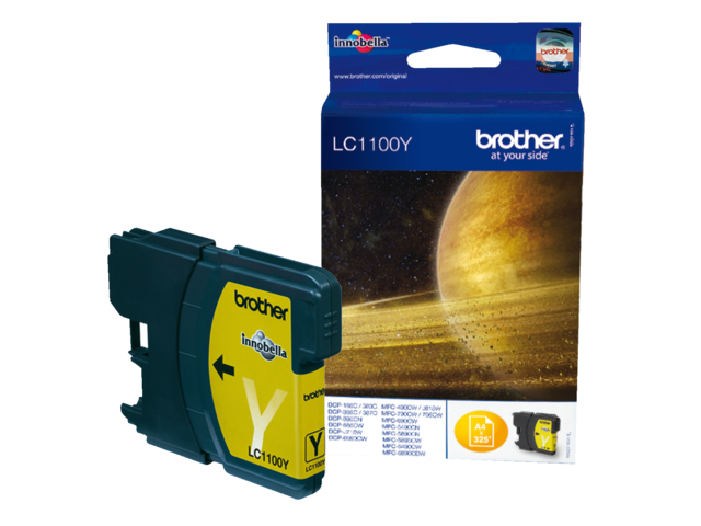 LC1100Y inkcartridge brother lc-1100 geel