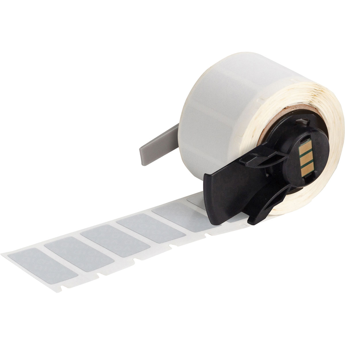 BMP71 BMP61 M611 TLS2200 Gemetalliseerde polyesterlabels met VOID-patroon BMP71 BMP61 M611 TLS2200 Gemetalliseerde polyesterlabels met VOID-patroon