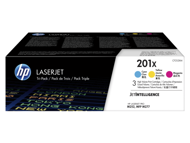 2719532 tonercartridge hp 201x cf253xm 2.3k kleur
