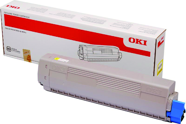 2391413 tonercartridge oki 45862814 10k geel