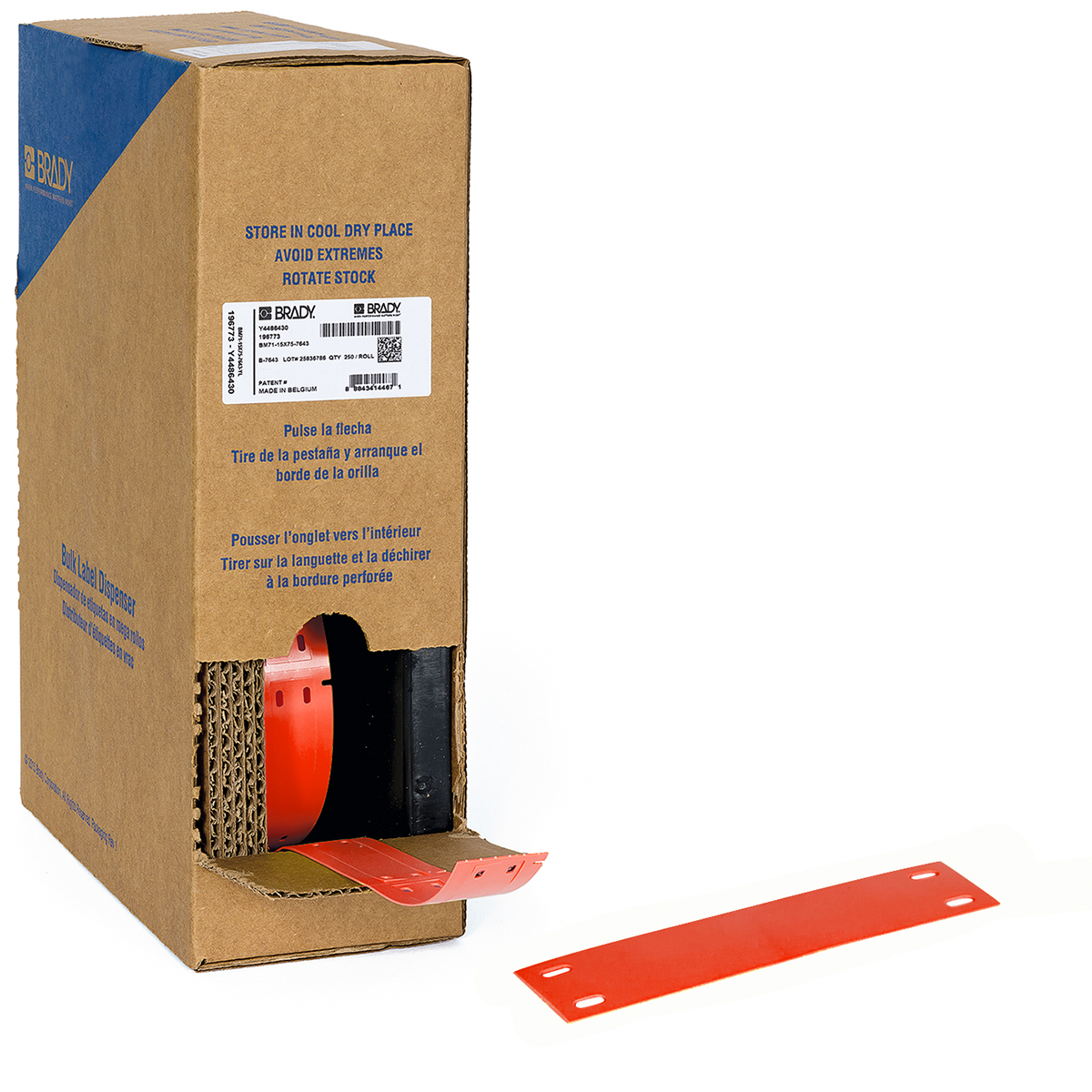 BMP71 BMP61 M611 TLS2200 Polyethyleen aanhanger bulkverpakking BMP71 BMP61 M611 TLS2200 Polyethyleen aanhanger bulkverpakking