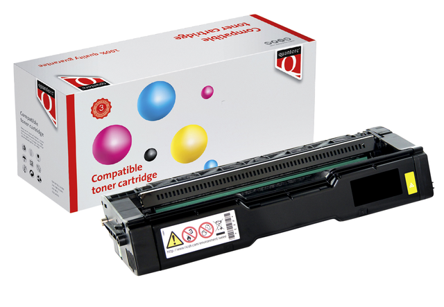 K16092PR tonercartridge quantore ricoh 407546 1.6k geel