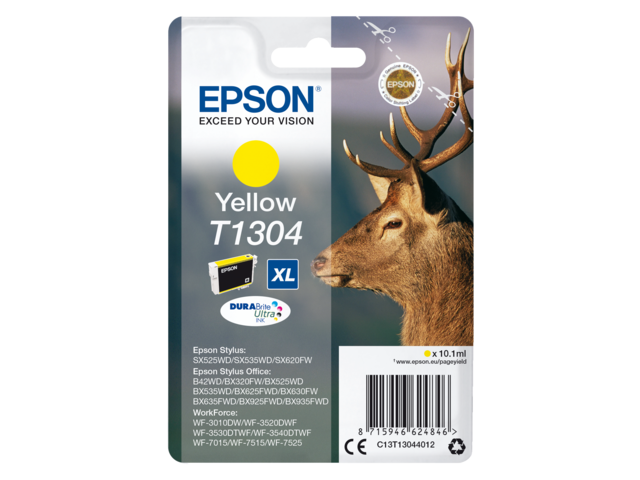 2666366 inkcartridge epson t1304 xl geel