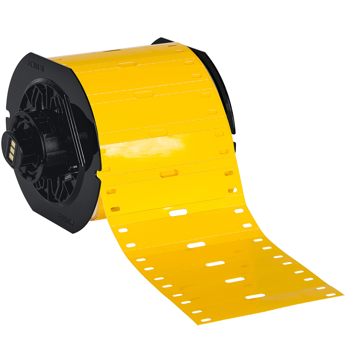 197554-B33-75x15-7598-YL Polyester kabeltag voor BBP33/i3300-printers, 75,00 mm (B) x 15,00 mm (H), Geel 197554-B33-75x15-7598-YL Polyester kabeltag voor BBP33/i3300-printers, 75,00 mm (B) x 15,00 mm (H), Geel