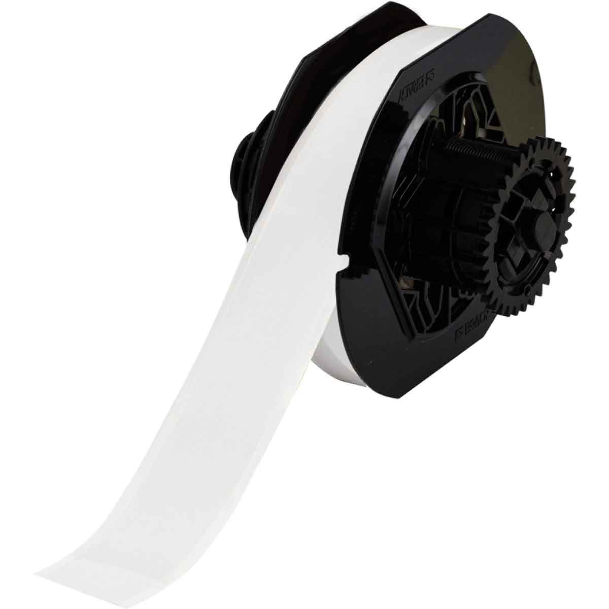 142030-B30C-1125-595-WT Vinyltape voor binnen-/buitengebruik voor BBP3x/S3xxx/i3300-printers, 28,58 mm (B) x 30,48 m (L), Wit