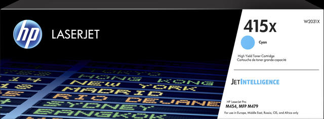 Toner cartridge HP W2031X 415X blue