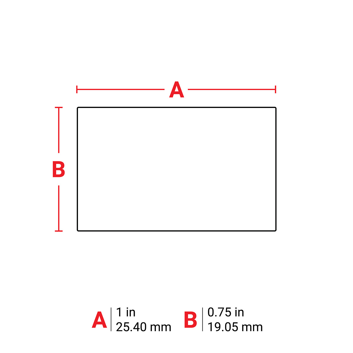 131586-M-48-498 Labels voor de BMP41/BMP51/53 printers