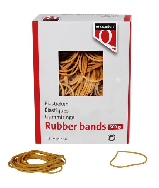 Elastiek Quantore 19 90x1,5x1mm 500gram Elastiek Quantore 19 90x1,5x1mm 500gram