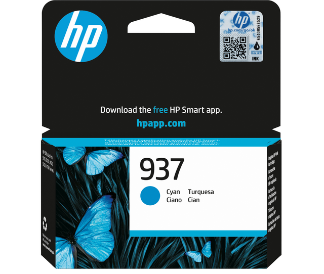 Ink cartridge HP 4S6W2NE 937 blue Ink cartridge HP 4S6W2NE 937 blue