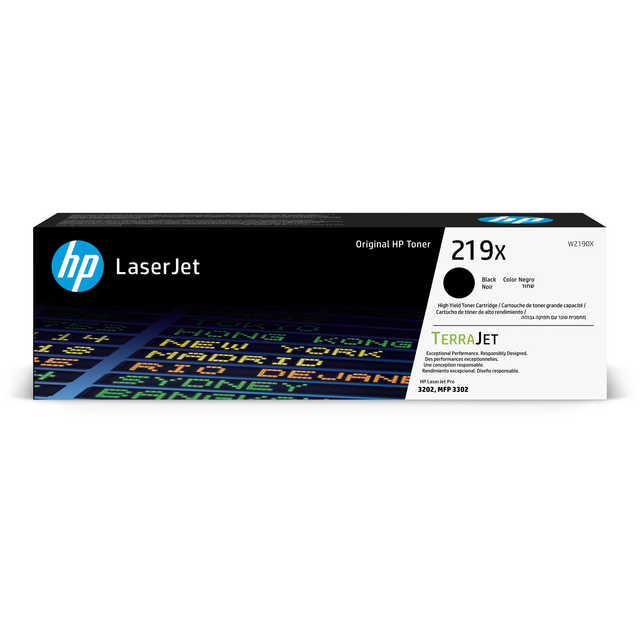 Toner cartridge HP W2190X 219X black Toner cartridge HP W2190X 219X black