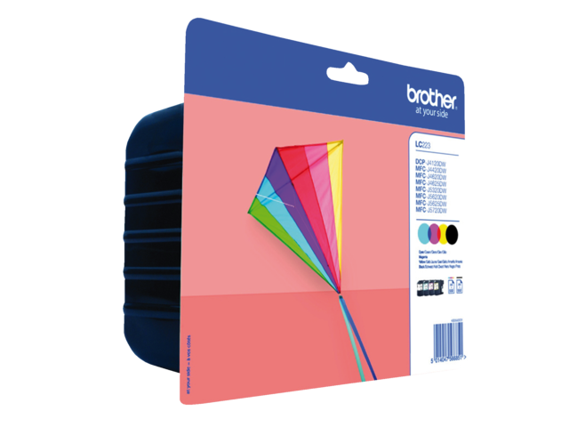 LC223VALBP inkcartridge brother lc-223 zwart 3 kleuren