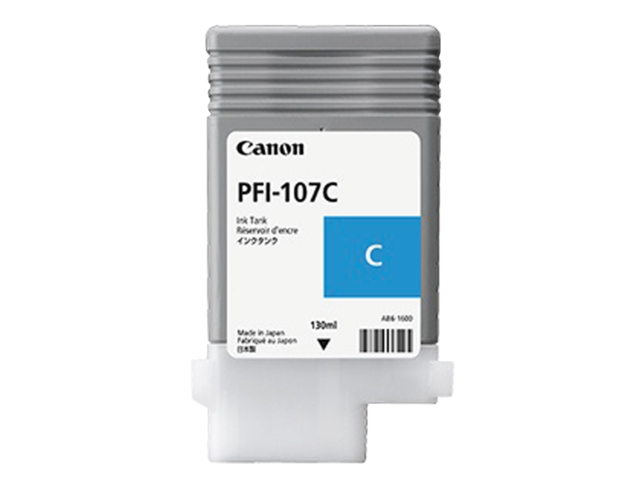 2139865 inkcartridge canon pfi-107 blauw