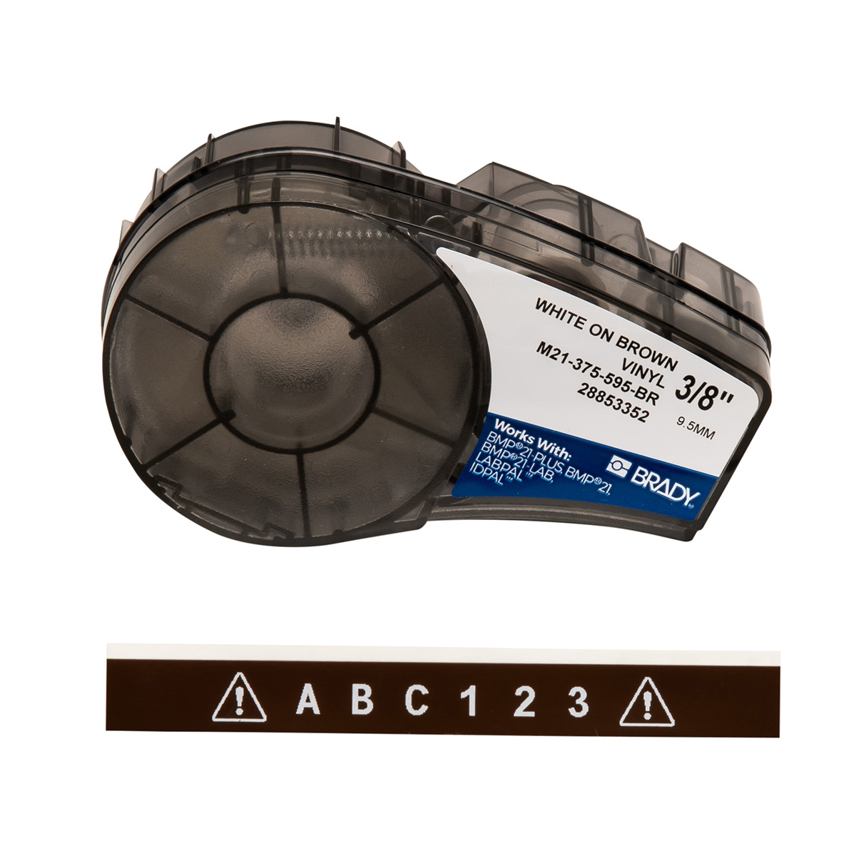 M211 en M210 vinyllabels voor binnen- en buitengebruik