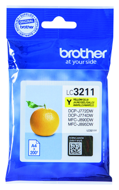 LC3211Y inkcartridge brother lc-3211 geel