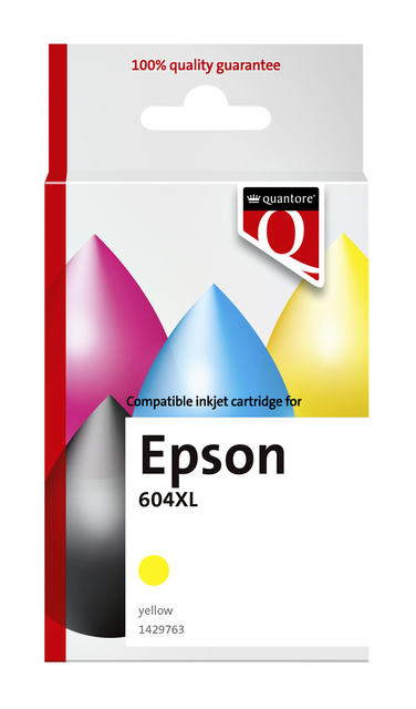 Ink cartridge Quantore alternative tbv Epson 604XL T10H44 yellow
