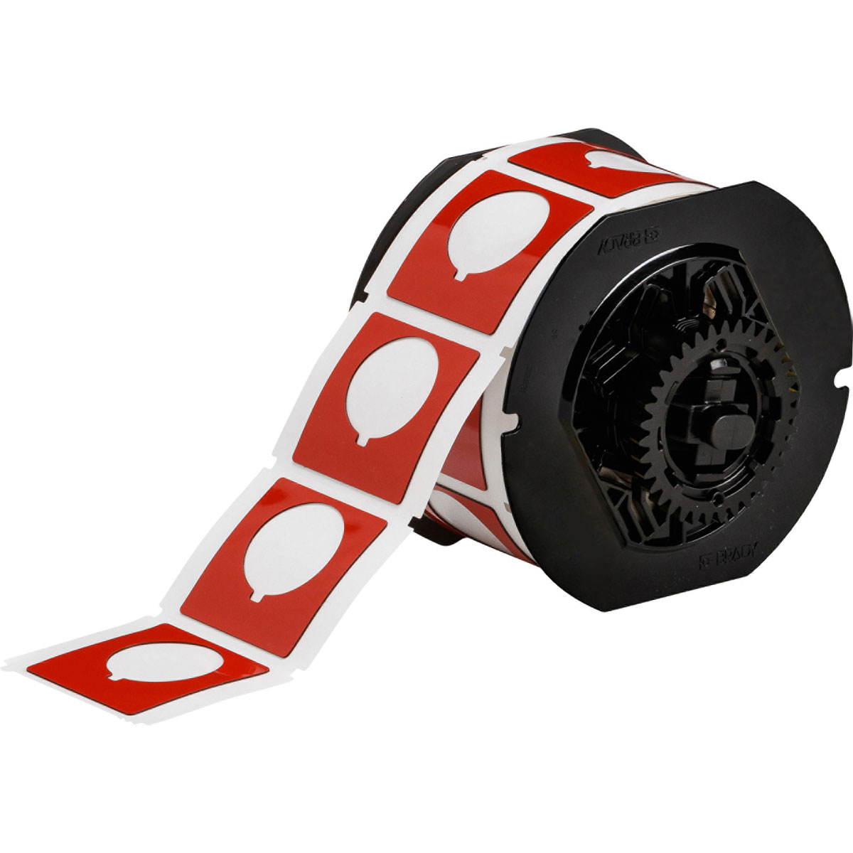 118067-B30EP-169-593-RD EPREP-labels voor BBP3X/S3XXX/i3300-printers, 45,72 mm (B) x 45,72 mm (H), Rood