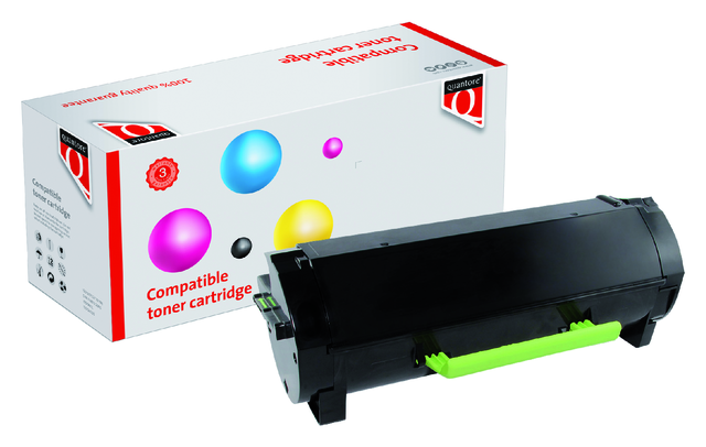K15641PR tonercartridge quantore lex 60f2h00 10k zwart