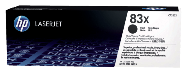 Toner cartridge HP CF283X 83X black