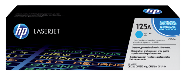 Toner cartridge HP CB541A 125A blue