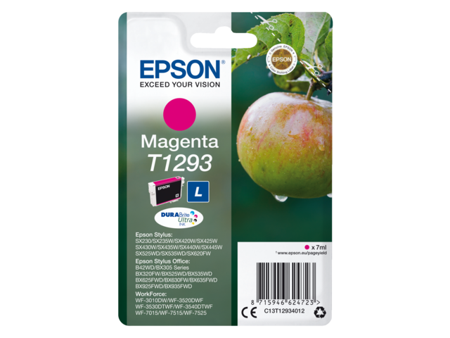 2666344 inkcartridge epson t1293 l rood