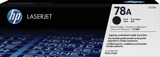 Toner cartridge HP CE278A 78A black Toner cartridge HP CE278A 78A black