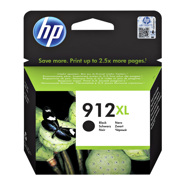 Ink cartridge HP 3YL84AE 912XL black Ink cartridge HP 3YL84AE 912XL black