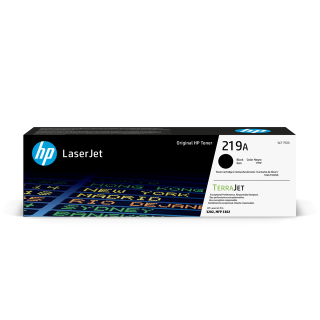 Toner cartridge HP W2190A 219A black Toner cartridge HP W2190A 219A black
