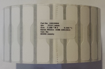 Zebra 8000D Jewelry labels Zebra 8000D Jewelry labels
