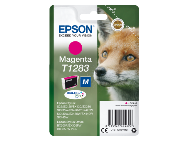 2666333 inkcartridge epson t1283 rood
