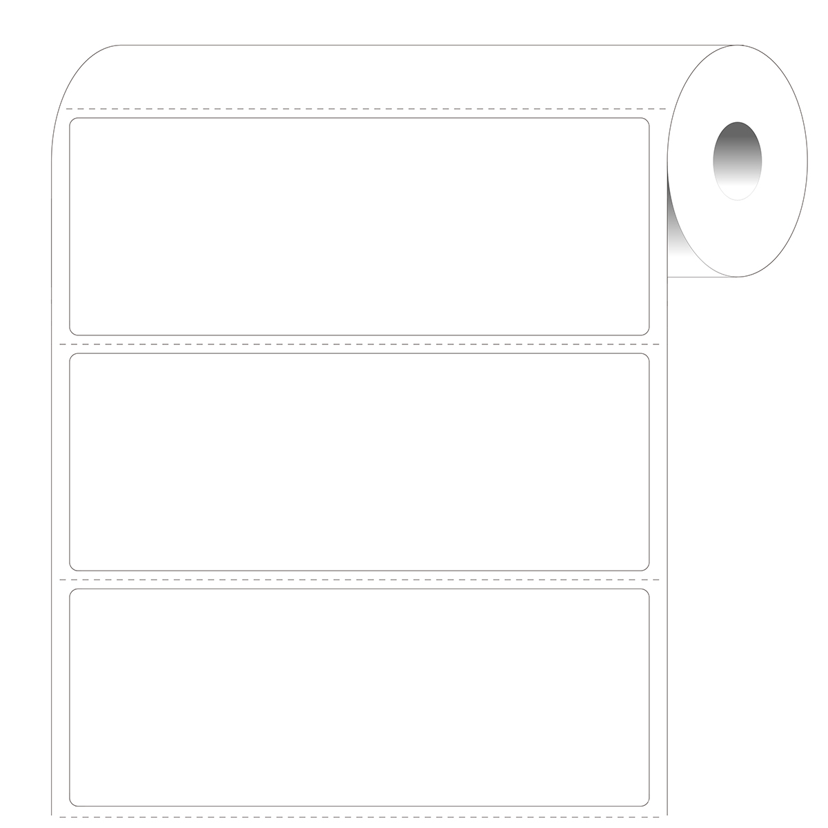 236747_BPT-540-155 Direct thermische labels, 101,60 mm (B) x 38,10 mm (H), Wit