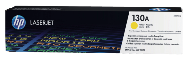 Toner cartridge HP CF352A 130A yellow